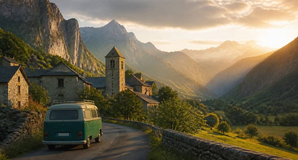 Road trip Pyrénées 3 jours : notre itinéraire en van entre montagnes et villages authentiques