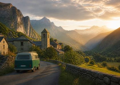 Road trip Pyrénées 3 jours : notre itinéraire en van entre montagnes et villages authentiques