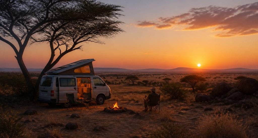 Spot vanlife en Afrique : nos plus beaux bivouacs en van hors des sentiers battus