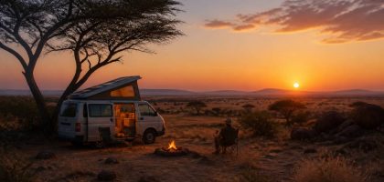 Spot vanlife en Afrique : nos plus beaux bivouacs en van hors des sentiers battus