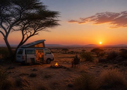 Spot vanlife en Afrique : nos plus beaux bivouacs en van hors des sentiers battus