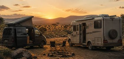 Fourgon ou camping car : lequel choisir pour voyager en Afrique ?