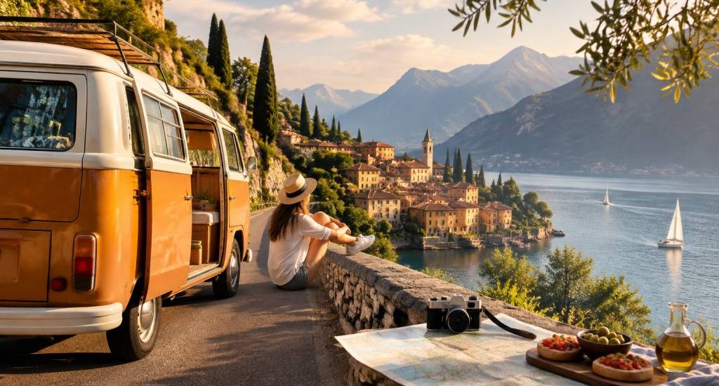Road trip van Italie : notre itinéraire entre villages, lacs et dolce vita