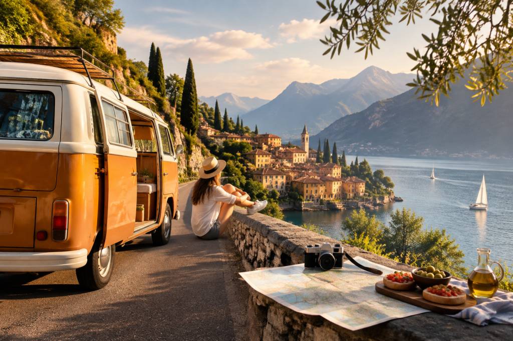 Road trip van Italie : notre itinéraire entre villages, lacs et dolce vita