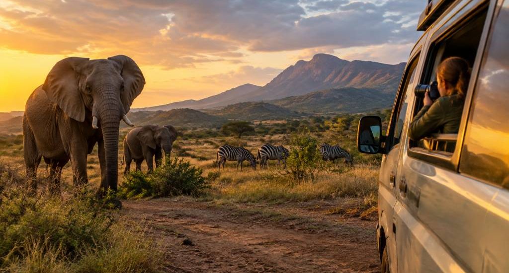 South Africa animal : notre rencontre avec la faune sauvage en van