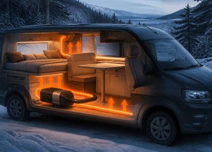 Chauffage stationnaire Volkswagen : notre guide pour voyager au chaud en van