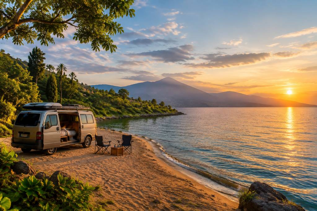 Rwanda plage : les plus beaux rivages du lac Kivu à découvrir en van