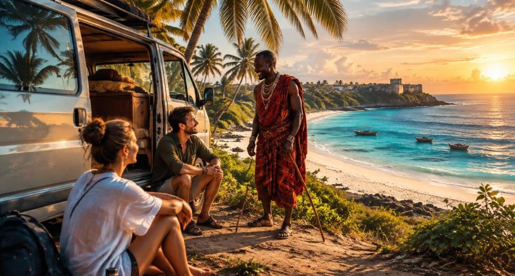 Mombasa Beach Kenya : notre escapade en van entre plages paradisiaques et rencontres authentiques
