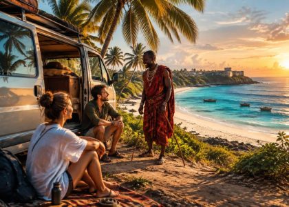 Mombasa Beach Kenya : notre escapade en van entre plages paradisiaques et rencontres authentiques