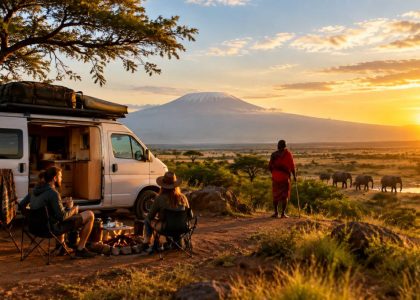 La van life en Afrique : notre itinéraire en van entre aventure, liberté et rencontres uniques