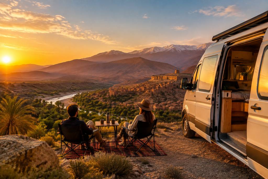 Location van aménagé Maroc : notre guide pour un road trip authentique et inoubliable