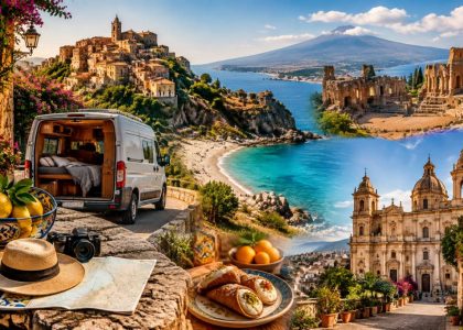 Sicile en van : notre itinéraire entre villages perchés, plages sauvages et trésors culturels