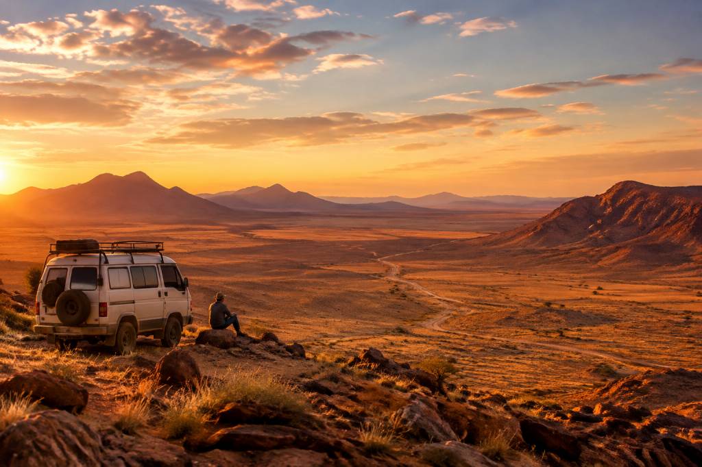 Safari in Namibia Africa : notre aventure en van au cœur des grands espaces namibiens