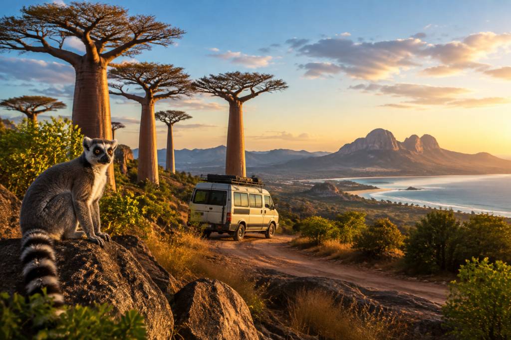 Safari à Madagascar : à la découverte de l’île rouge en van