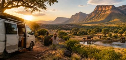 Parcs nationaux d’Afrique du Sud : notre aventure en van au cœur de la nature sauvage