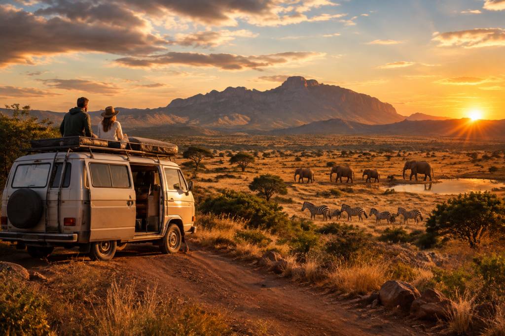 Safaris en Afrique du Sud : notre aventure en van au cœur de la savane