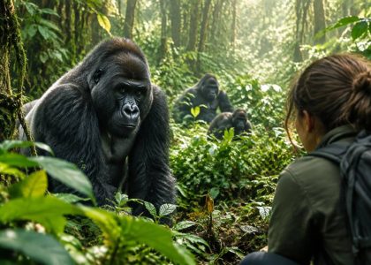 Observer les gorilles en Afrique : notre rencontre inoubliable au cœur de la forêt tropicale