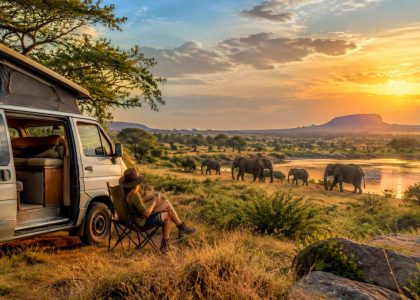 Safari en Zambie : notre aventure au cœur de la savane en van