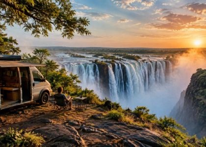 Victoria Falls en Zambie : notre aventure en van face aux chutes les plus spectaculaires d’Afrique